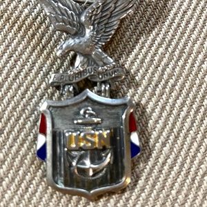 Vintage, U.S.Navy Pin, 2" H